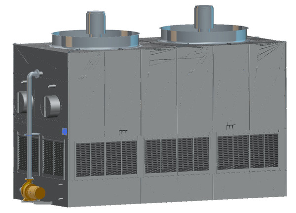 逆流蒸发式凝汽器